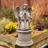 Angel on Plinth Garden Statue