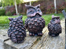 Wise Owl with Mini Owls Garden Ornament