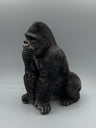 Bronze Finish Guardian Gorilla Garden Ornament - Backyard Bliss