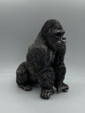 Bronze Finish Guardian Gorilla Garden Ornament - Backyard Bliss