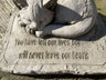 Cat Statue Memorial - Backyard Bliss