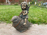 Fairy on Bird - Backyard Bliss