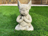 Frenchie Yoga Statue - Backyard Bliss