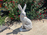 Large White March Hare | Garden Statue
