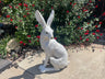 Large White March Hare | Garden Statue