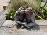 Kissing Monkeys Statue - Backyard Bliss