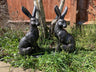 Large March Hares Ornament Set - Backyard Bliss