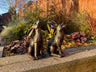 Medium Bronze Moon - Gazing Hares Ornament Set - Backyard Bliss