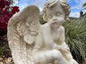 Pair of Angelic Cherubs - Backyard Bliss