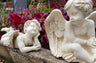 Pair of Angelic Cherubs - Backyard Bliss