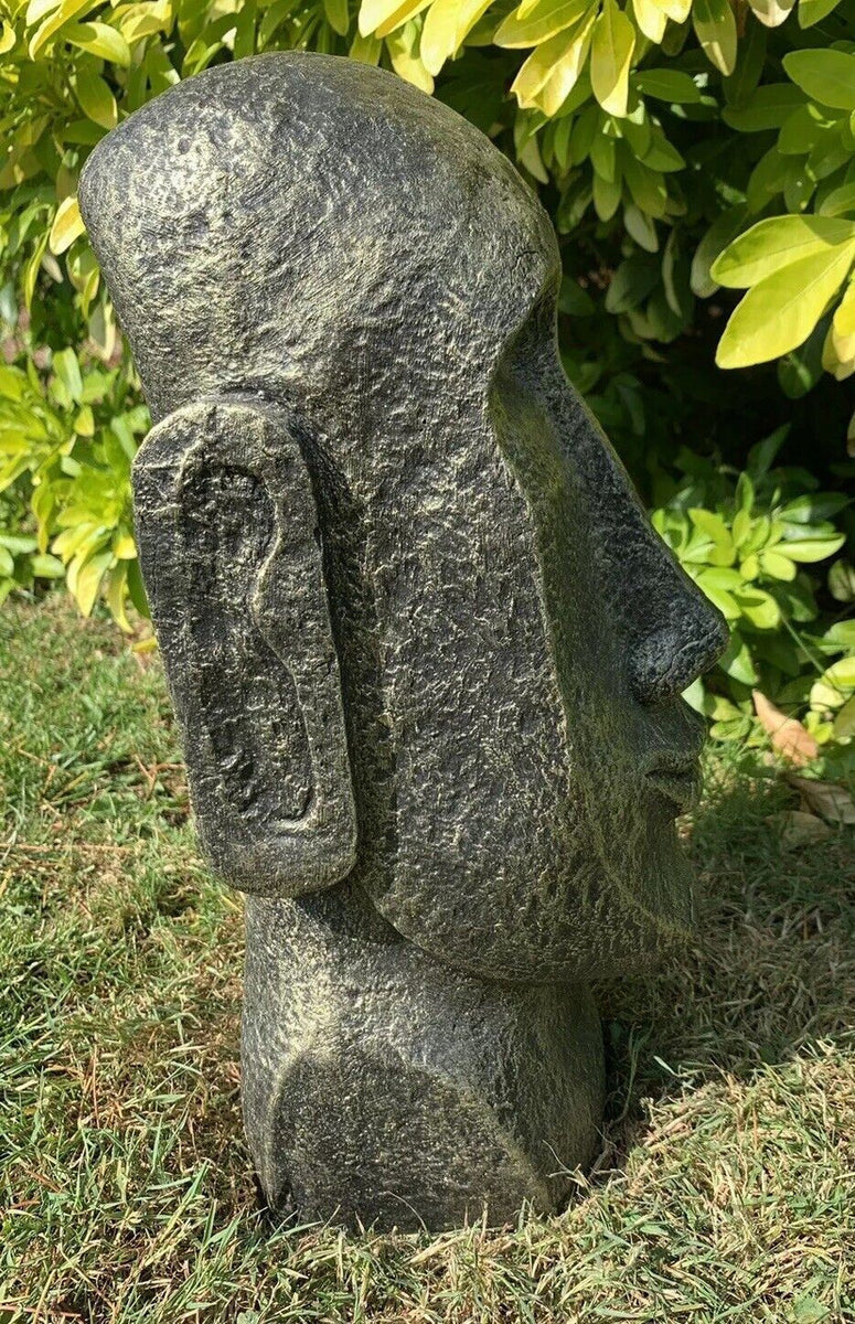 Easter Island Head Statue Backyard Bliss