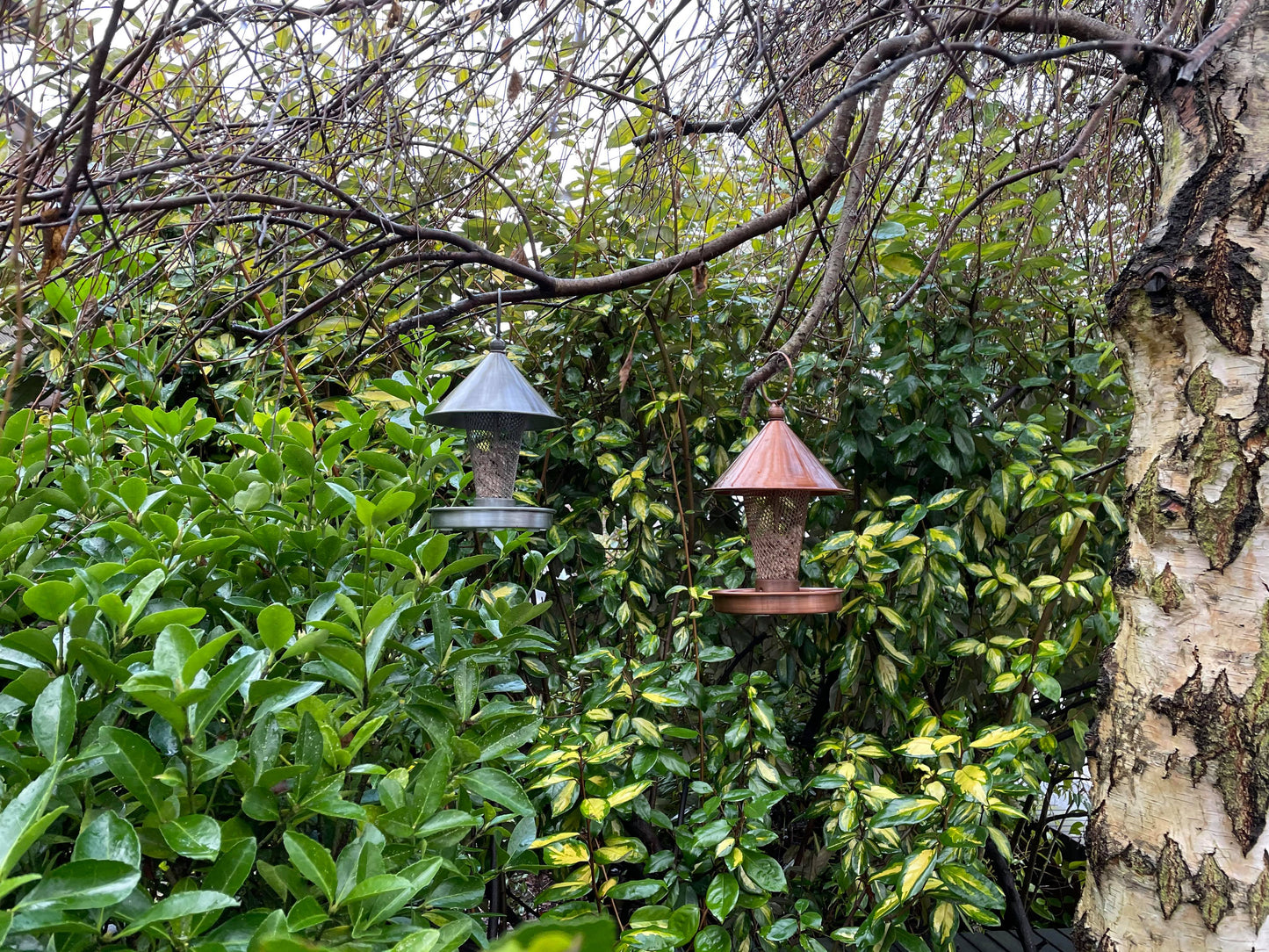 Metal Grate Bird Feeder