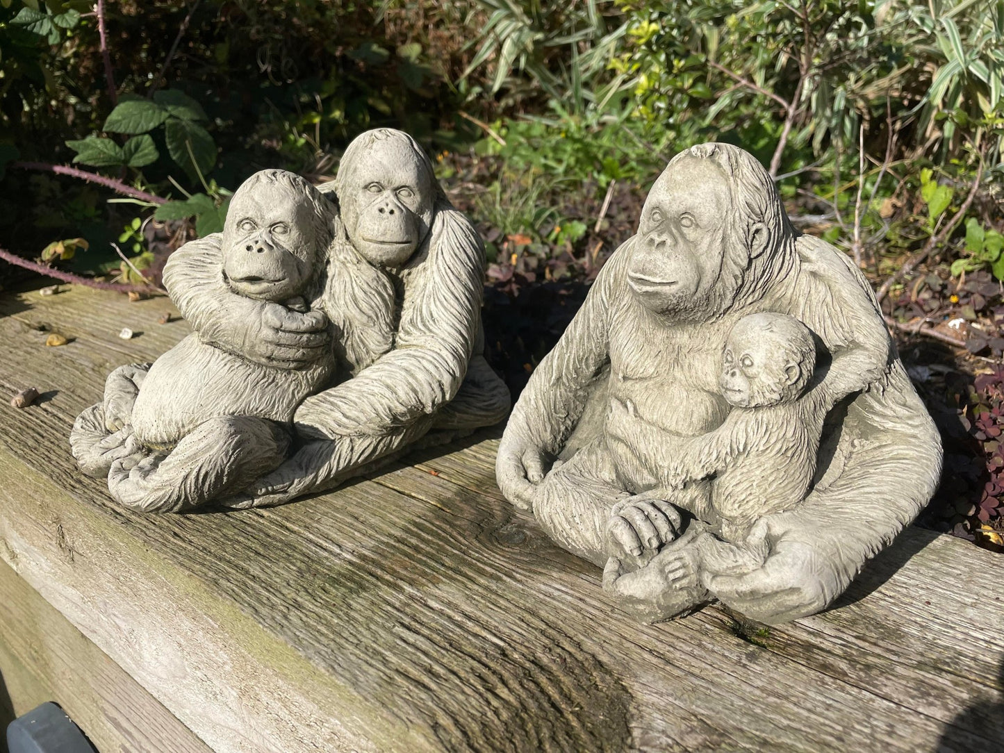 Orangutan Statue Set - Backyard Bliss