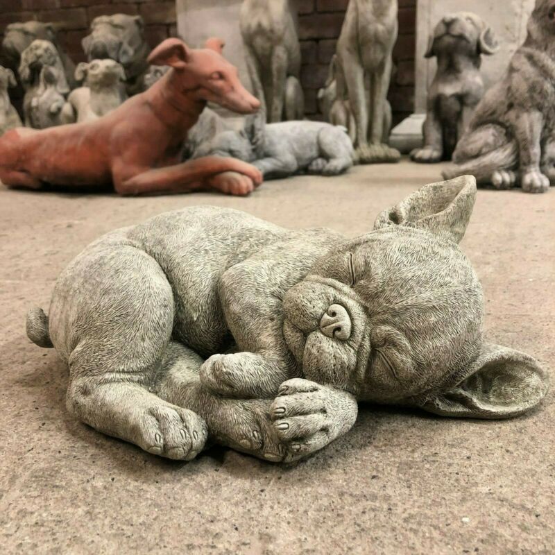 French Bulldog Puppy Sleeping Statue