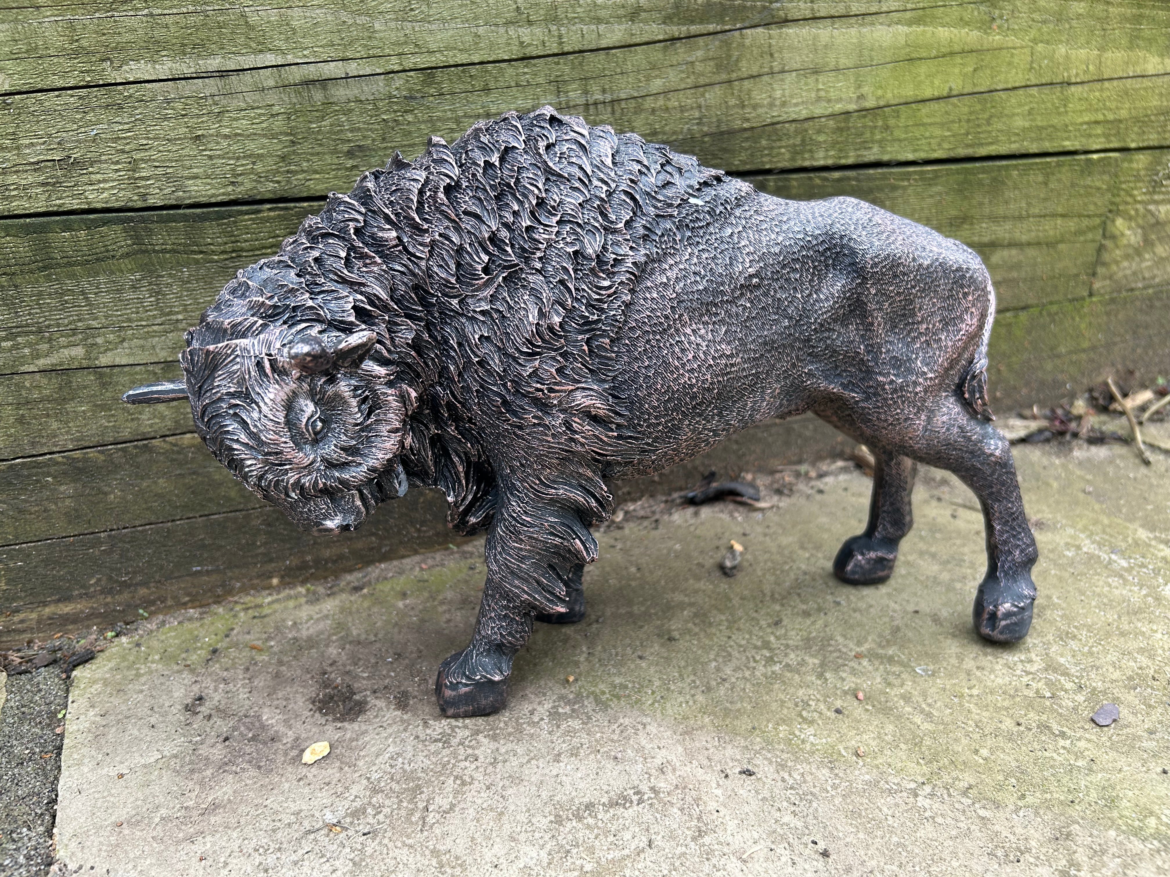 Brutus the Buffalo Garden Ornament