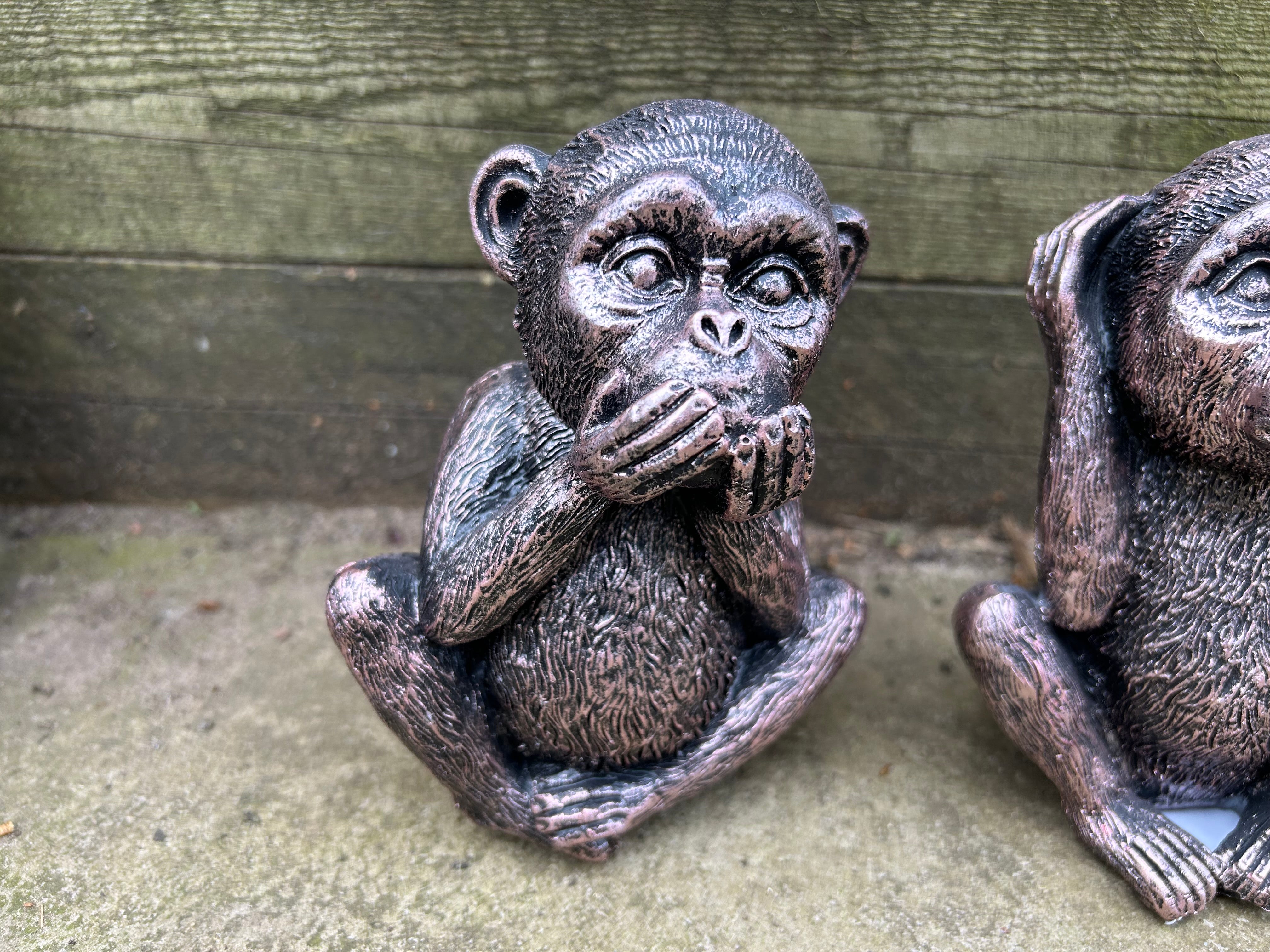 Mini Monkeys - See/Speak/Hear No Evil Ornament Set