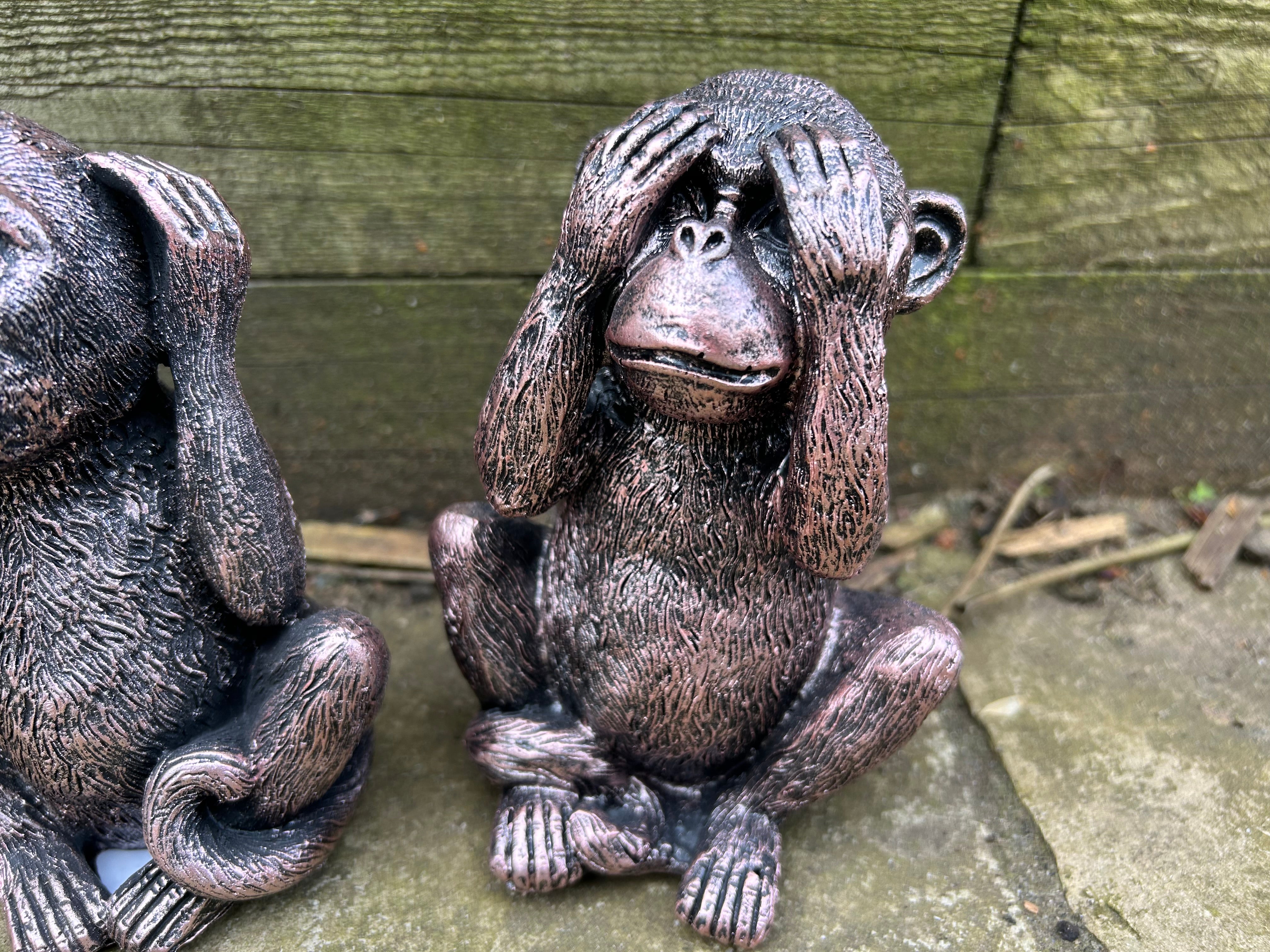 Mini Monkeys - See/Speak/Hear No Evil Ornament Set