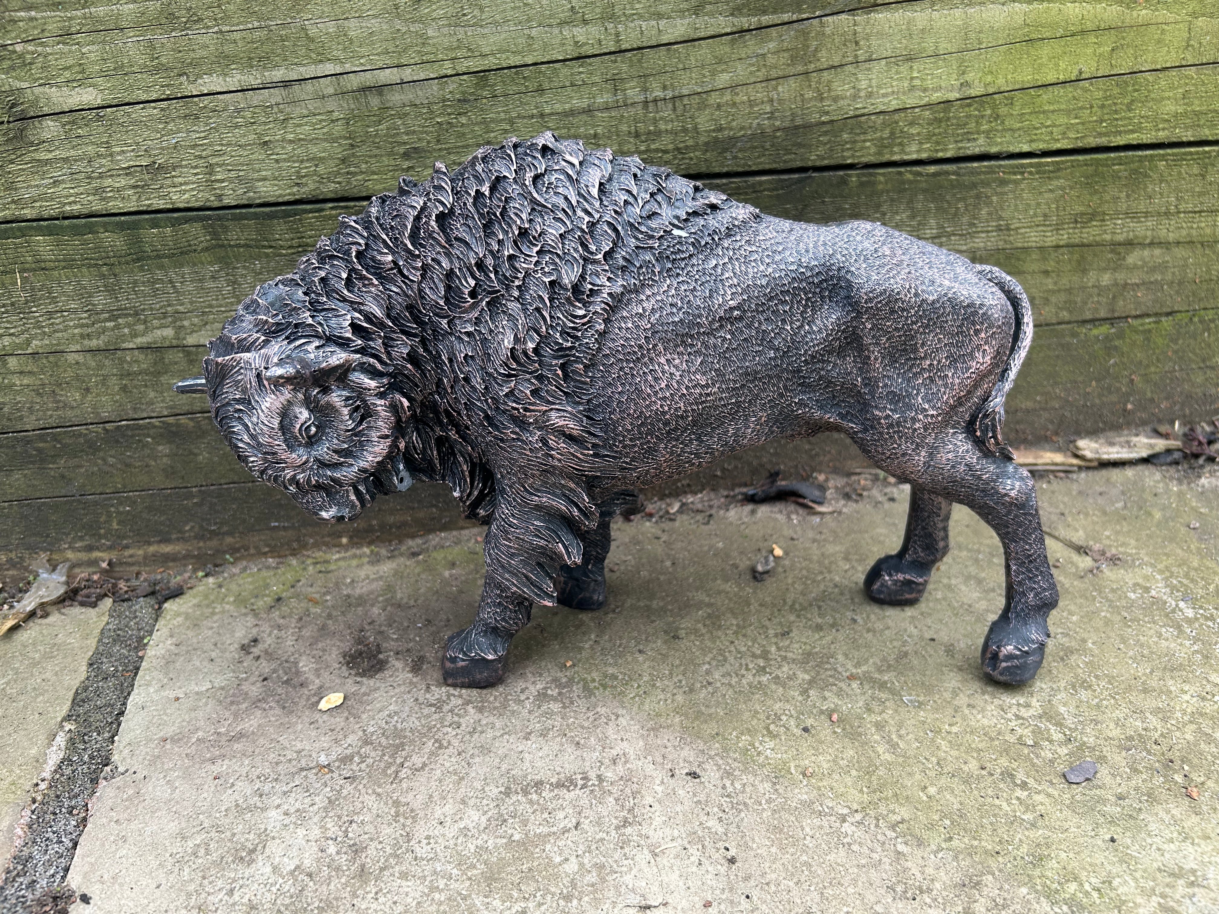 Brutus the Buffalo Garden Ornament