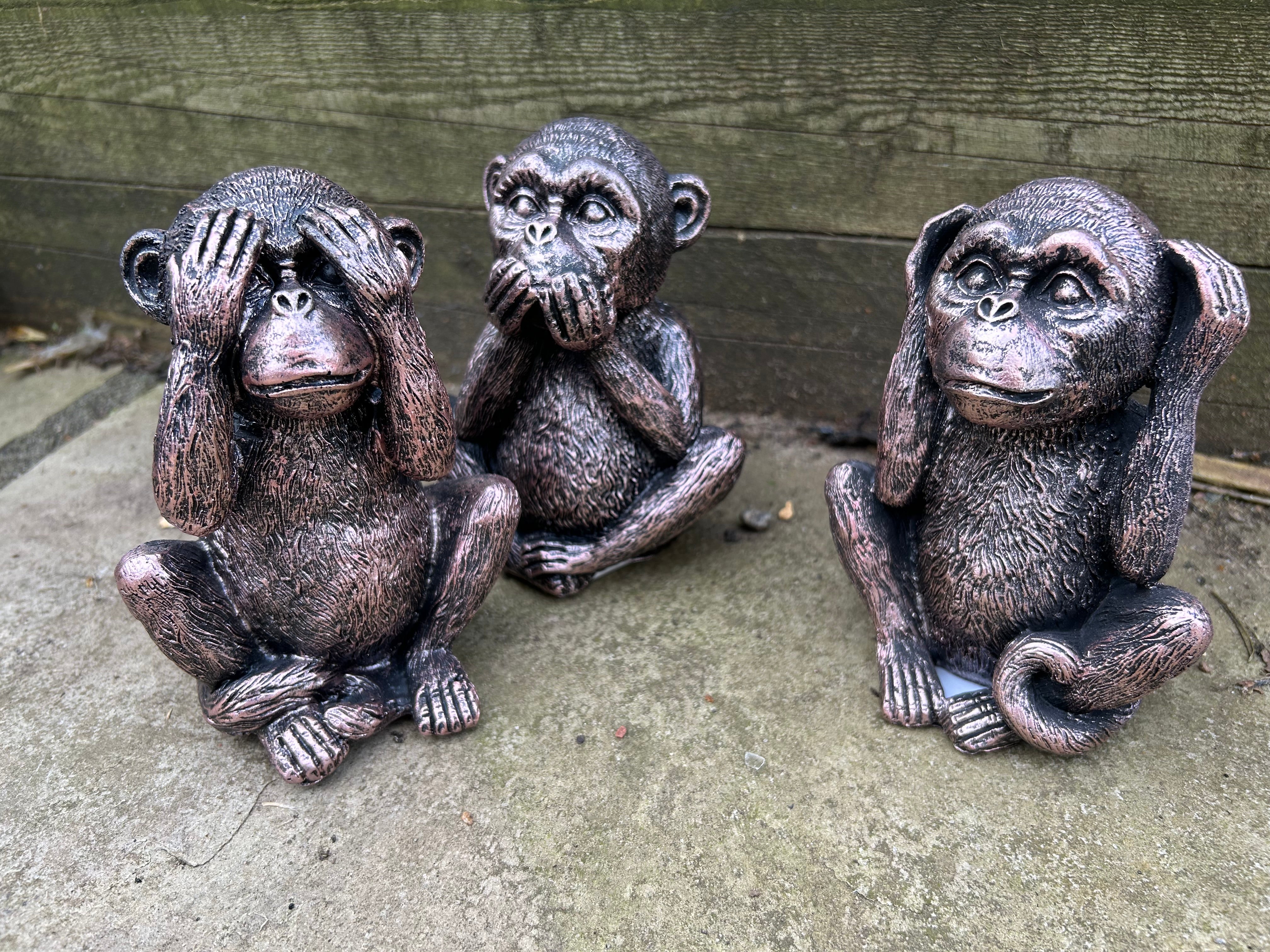 Mini Monkeys - See/Speak/Hear No Evil Ornament Set