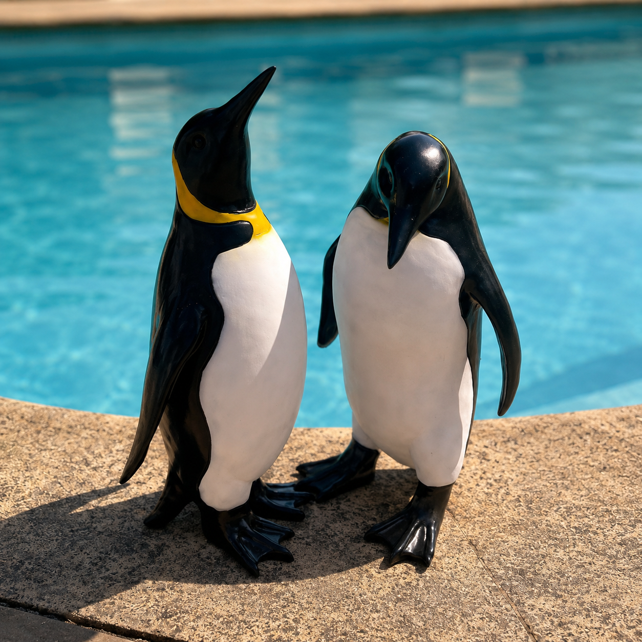 Emperor Penguin's Garden Ornaments