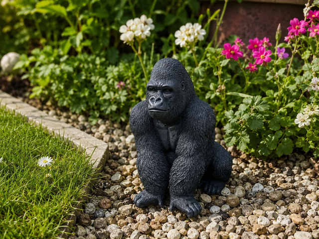 Guardian Gorilla Garden Ornament