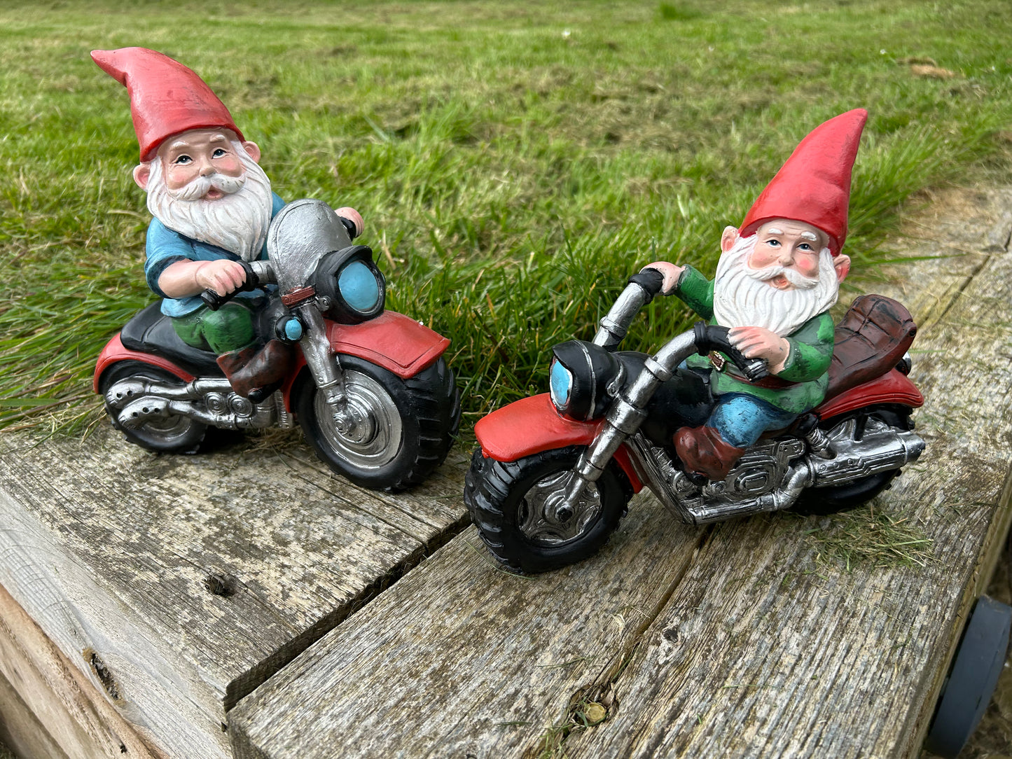 Biker Gnomes Ornament Set