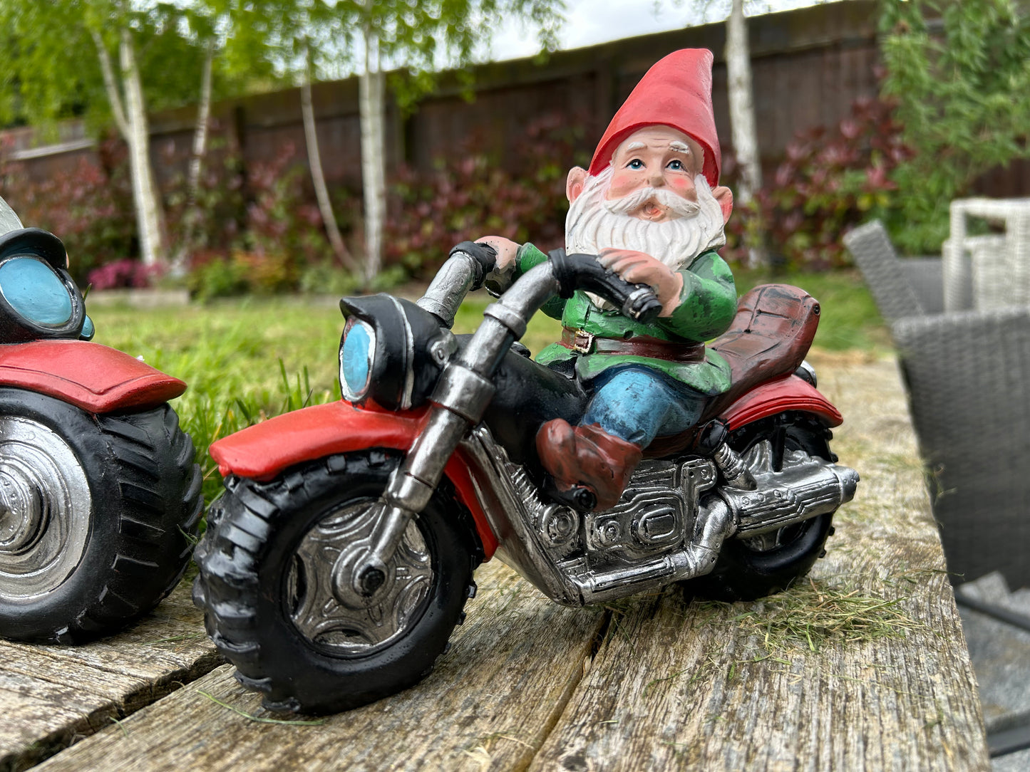 Biker Gnomes Ornament Set