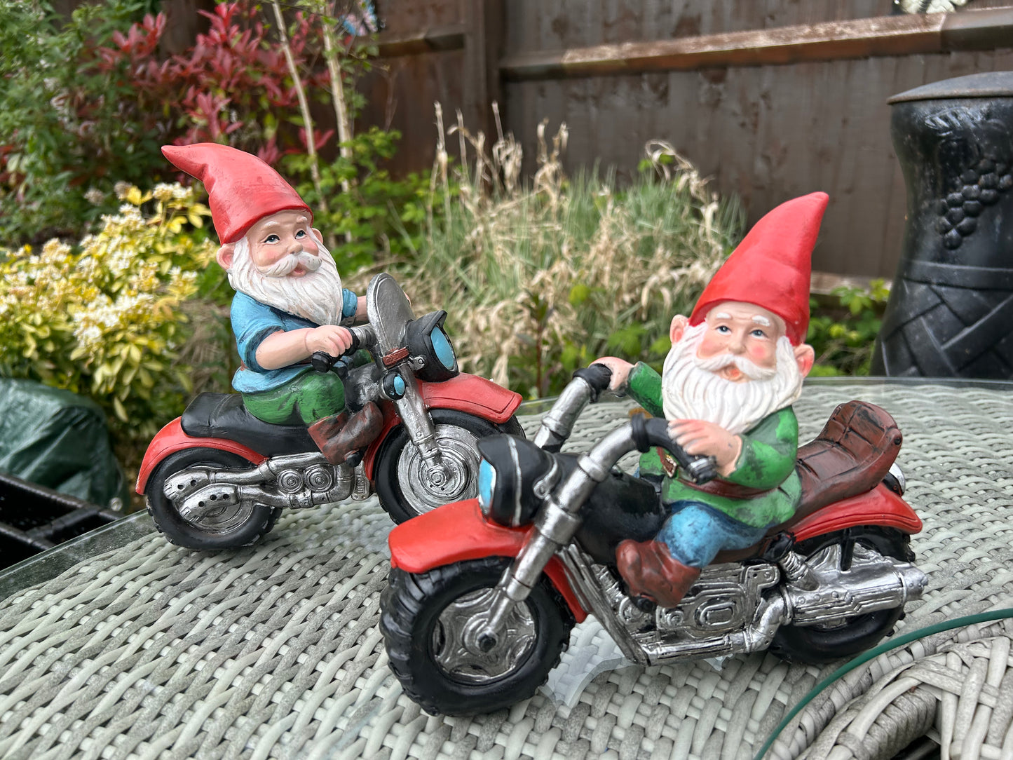 Biker Gnomes Ornament Set