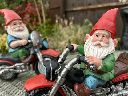 Biker Gnomes Ornament Set