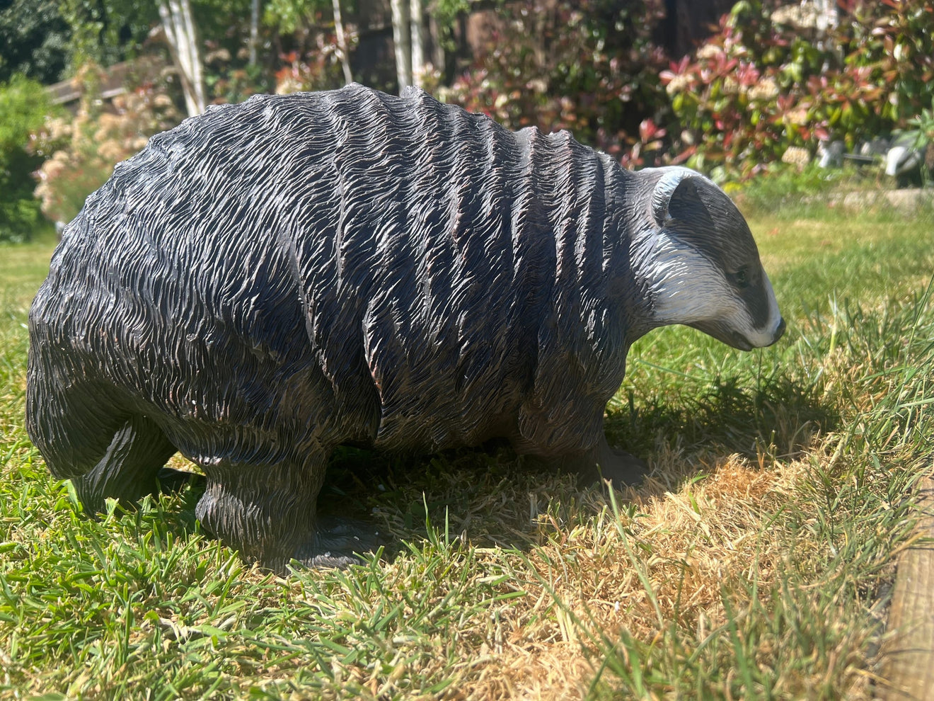 Badger Garden Ornament