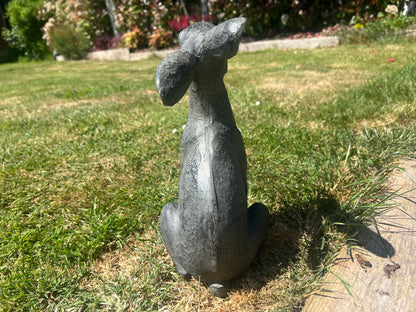 Large Moon-Gazing Graphite Hares Set