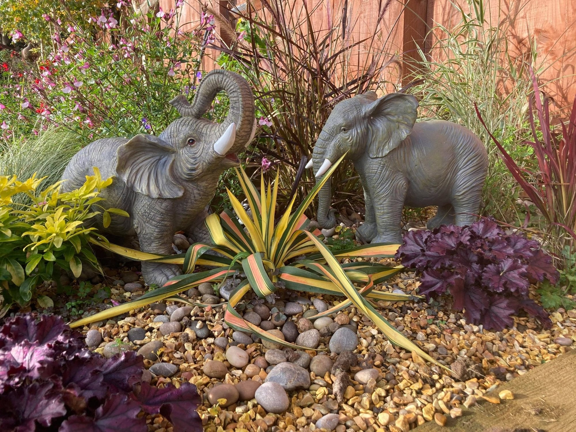 African and Lucky Elephant Set - Backyard Bliss