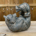 Bronze Bear w/Cub | Garden Statue
