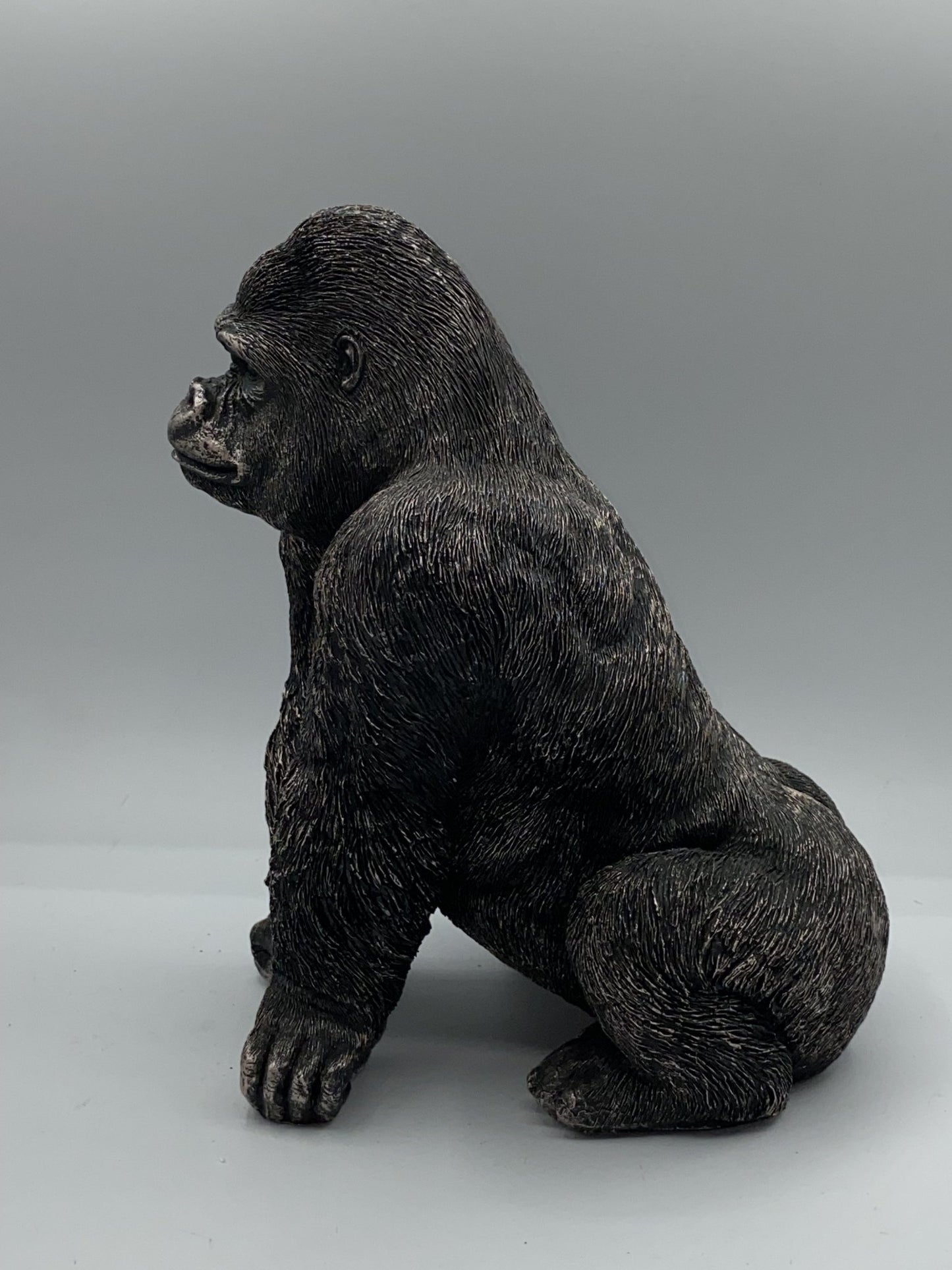 Bronze Finish Guardian Gorilla Garden Ornament - Backyard Bliss