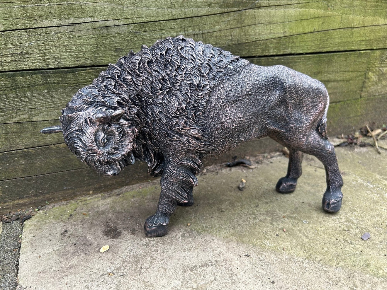 Brutus the Buffalo Garden Ornament - Backyard Bliss