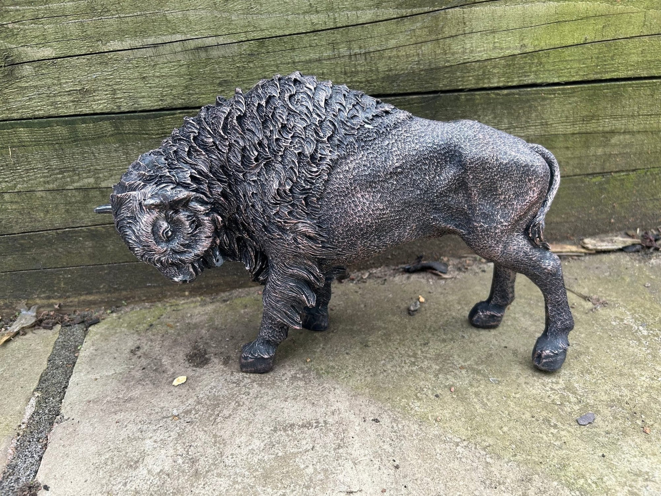 Brutus the Buffalo Garden Ornament - Backyard Bliss