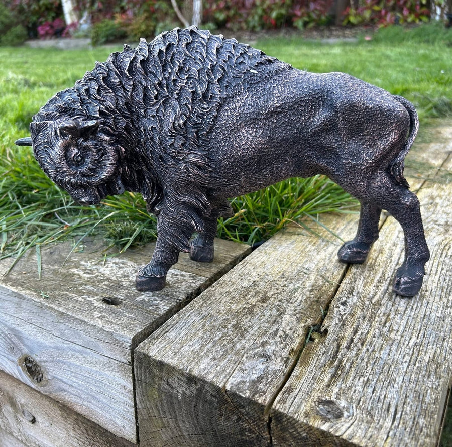 Brutus the Buffalo Garden Ornament