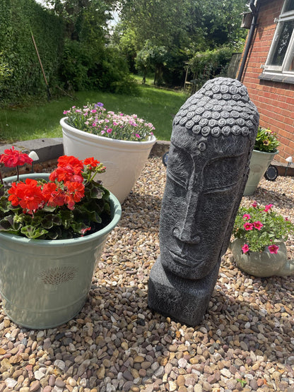 Extra Large Buddha Head - Backyard Bliss