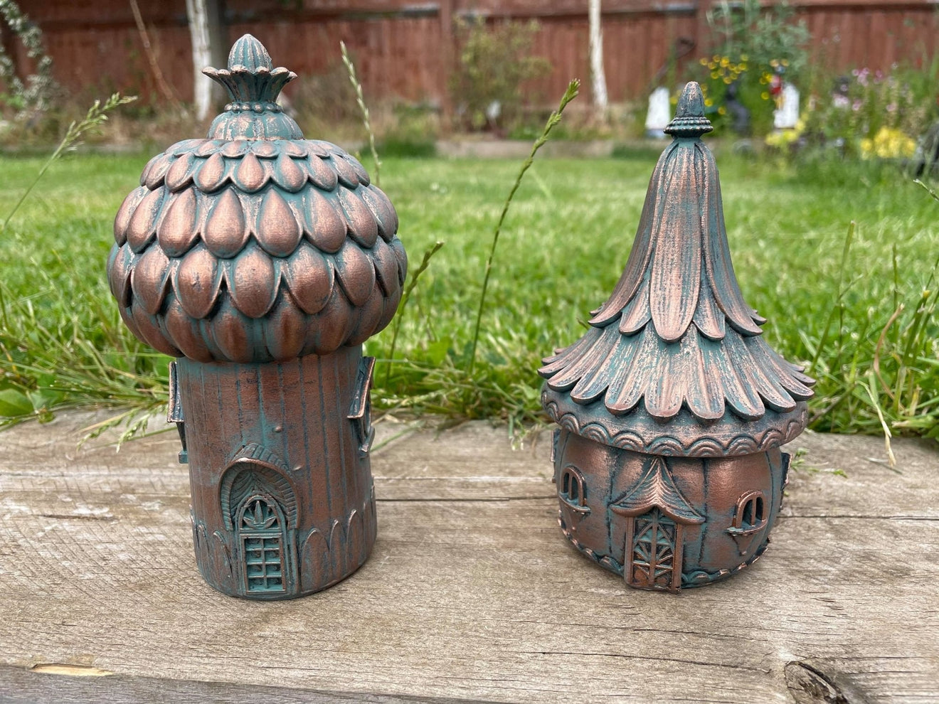 Fairy Garden Houses - Resin Fairy Dwelling - Backyard Bliss