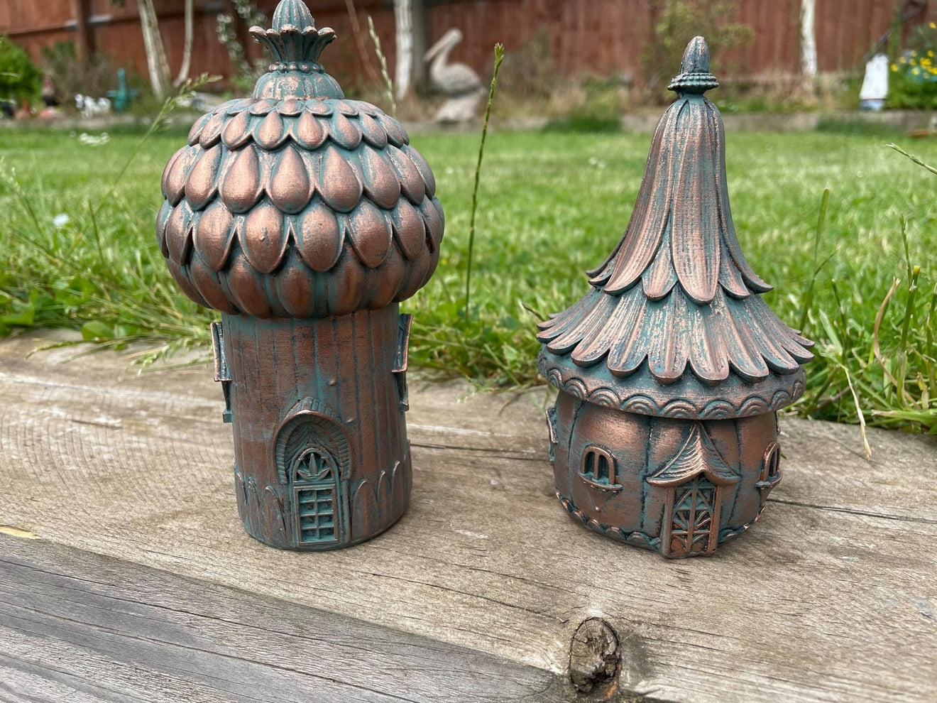 Fairy Garden Houses - Resin Fairy Dwelling - Backyard Bliss