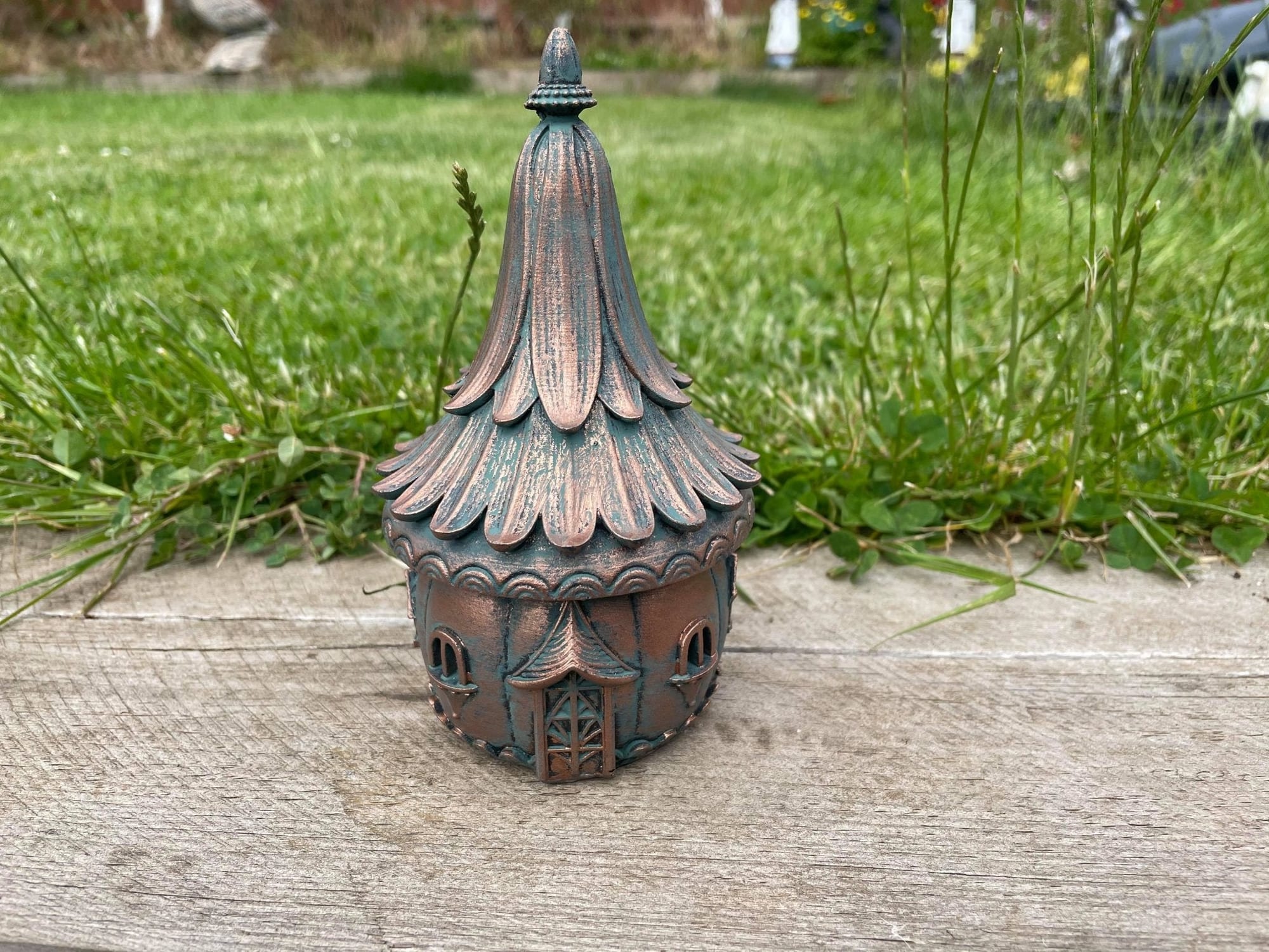 Fairy Garden Houses - Resin Fairy Dwelling - Backyard Bliss