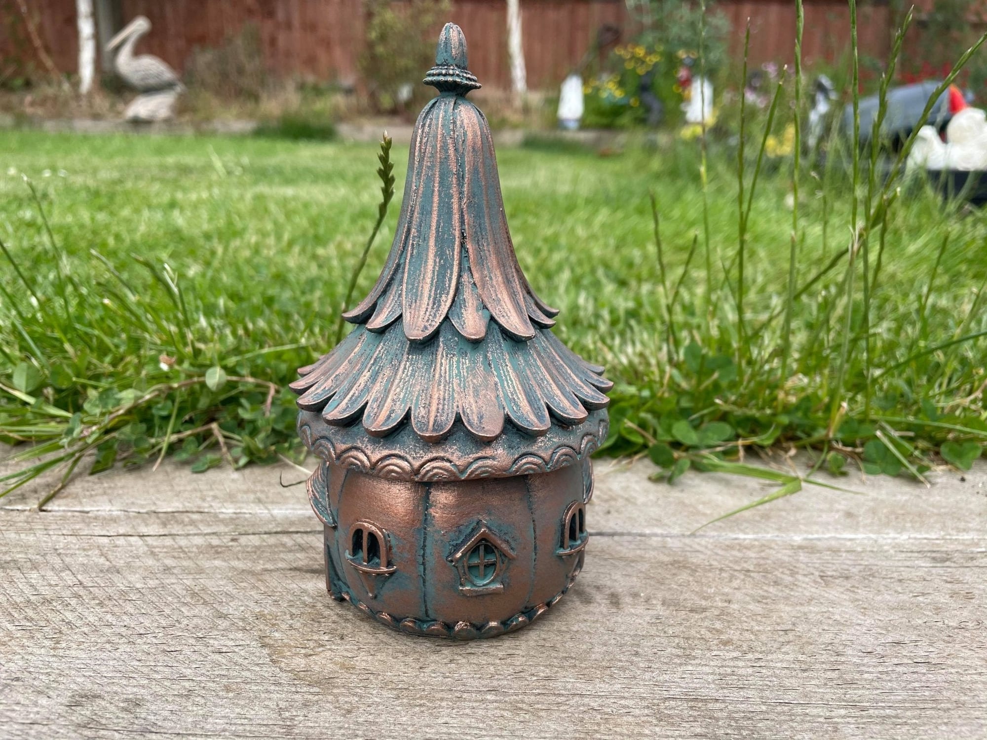 Fairy Garden Houses - Resin Fairy Dwelling - Backyard Bliss
