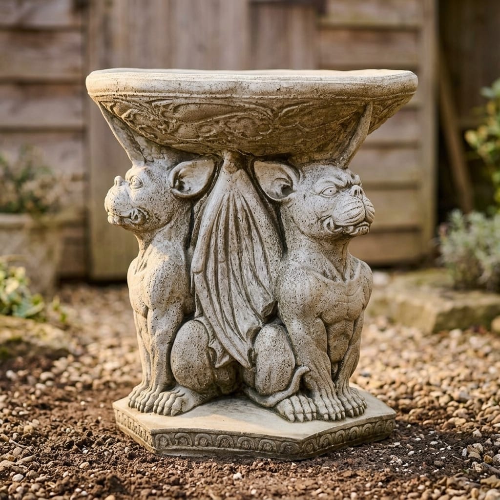 Gargoyle Bird Bath | Garden Ornament