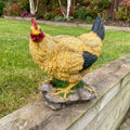 Golden Hen | Garden Statue