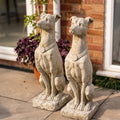 Greyhound Garden Statue Set