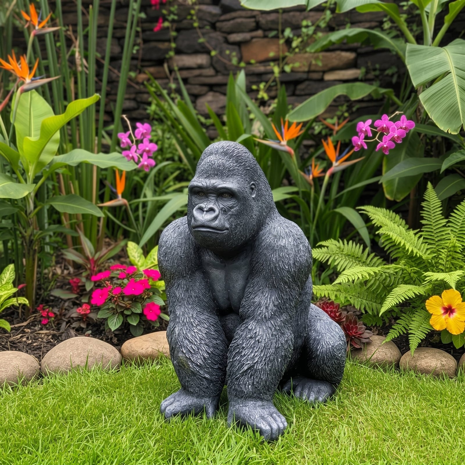 Guardian Gorilla Garden Ornament