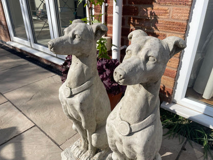 Greyhound Statue Set - Backyard Bliss