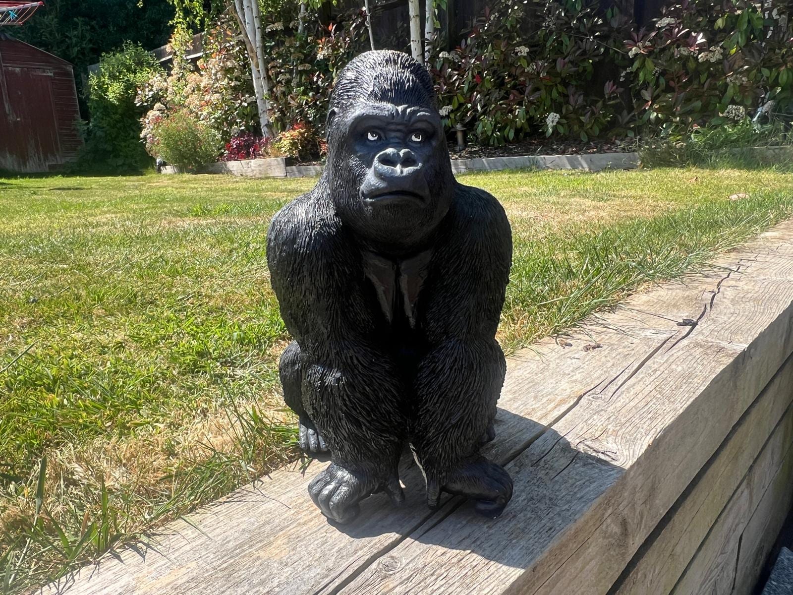 Guardian Gorilla Garden Ornament - Backyard Bliss