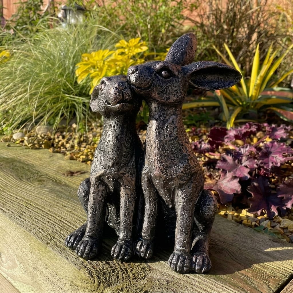 Happy Hares | Garden Statue