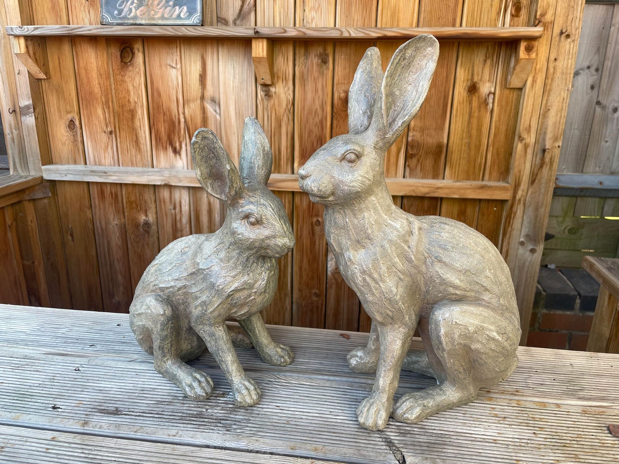 Henry & Harriet Hares - Backyard Bliss